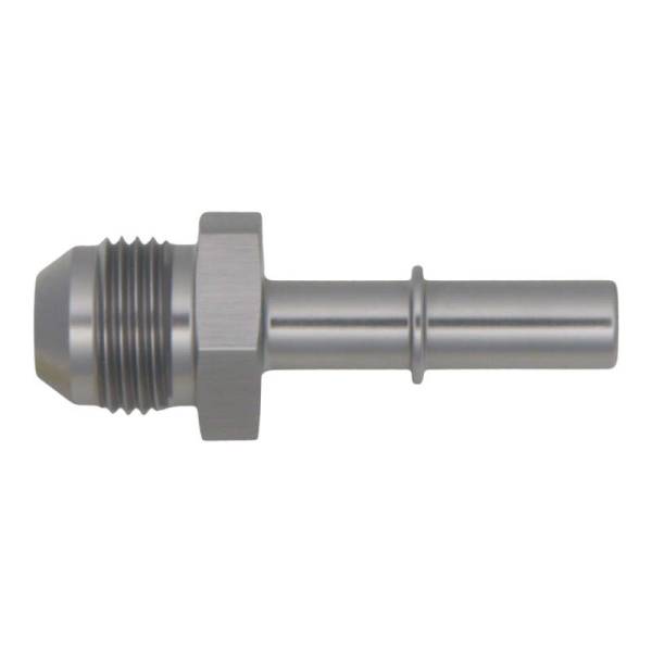DeatschWerks - DeatschWerks 8AN Male Flare to 3/8in Male EFI Quick Connect Adapter - 6-02-0113