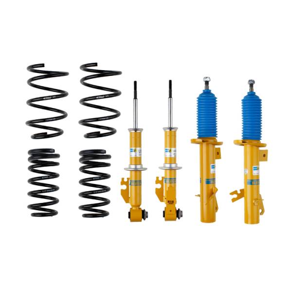 Bilstein - Bilstein B12 2008 Mini Cooper Clubman Front and Rear Suspension Kit - 46-180476