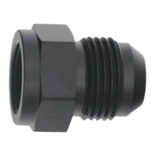 DeatschWerks - DeatschWerks 8AN Female Flare to 10AN Male Flare Expander - Anodized Matte Black - 6-02-0223-B