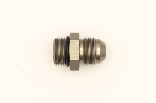 DeatschWerks - DeatschWerks 8AN ORB Male To 8AN Male Adapter (Incl O-Ring) - 6-02-0402