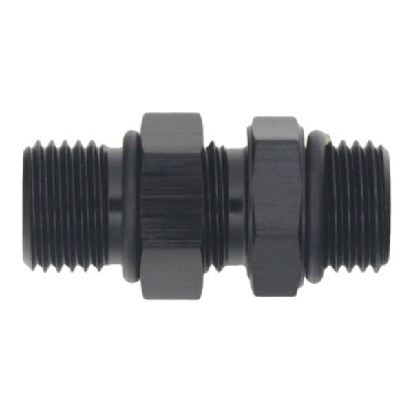 DeatschWerks - DeatschWerks 6AN ORB Male to 6AN ORB Male Swivel Adapter - Anodized Matte Black - 6-02-0423-B