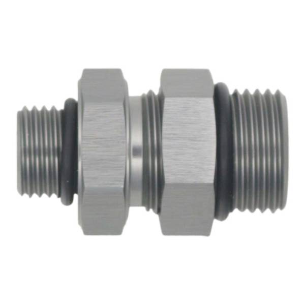 DeatschWerks - DeatschWerks 6AN ORB Male to 8AN ORB Male Swivel Adapter - Anodized DW Titanium - 6-02-0424