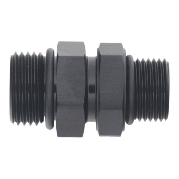 DeatschWerks - DeatschWerks 8AN ORB Male to 10AN ORB Male Swivel Adapter - Anodized Matte Black - 6-02-0425-B