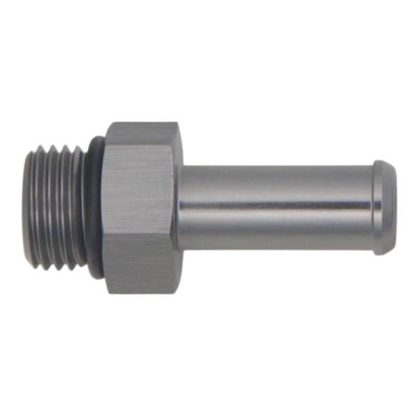 DeatschWerks - DeatschWerks 6AN ORB Male To 3/8in Barb Fitting (Single Barb - Incl O-Ring) - 6-02-0504