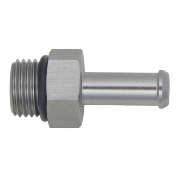 DeatschWerks - DeatschWerks 6AN ORB Male To 5/16in Barb Fitting (Single Barb - Incl O-Ring) - 6-02-0505