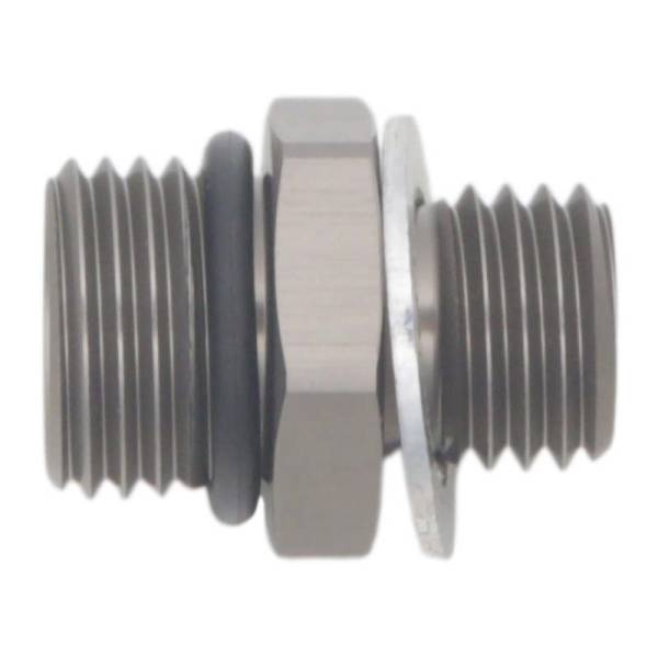 DeatschWerks - DeatschWerks 6AN ORB Male To 12 X 1.5 Metric Male (Incl O-Ring and Crush Washer) - 6-02-0602