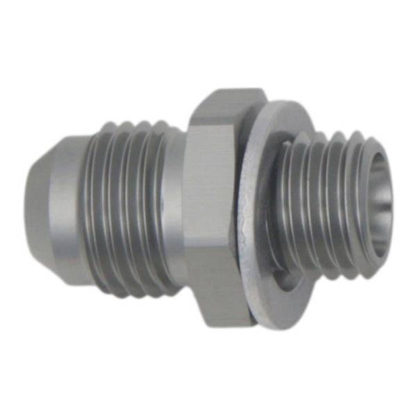 DeatschWerks - DeatschWerks 6AN Male Flare To M12 X 1.5 Male Metric Adapter  (Incl. Crush Washer) - 6-02-0613