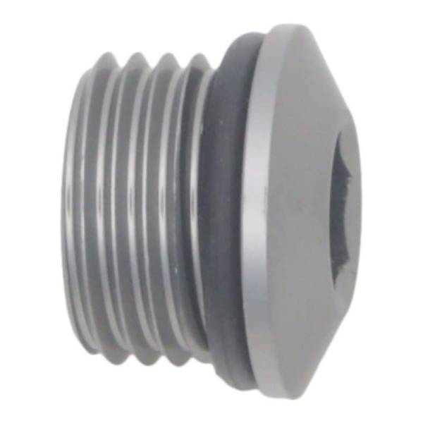 DeatschWerks - DeatschWerks 6AN ORB Male Plug Low Profile Internal Allen/Hex (Incl. O-Ring) - 6-02-0717