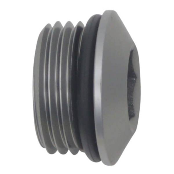 DeatschWerks - DeatschWerks 8AN ORB Male Plug Low Profile Internal Allen/Hex (Incl. O-Ring) - 6-02-0718