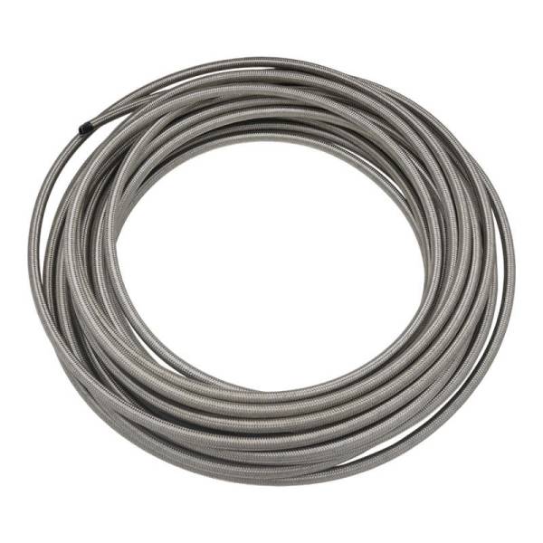 DeatschWerks - DeatschWerks 10AN Stainless Steel Double Braided CPE Hose - 50ft - 6-02-0814-50
