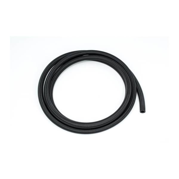 DeatschWerks - DeatschWerks 8AN Black Nylon Braided CPE Hose 10 Feet - 6-02-0816-10