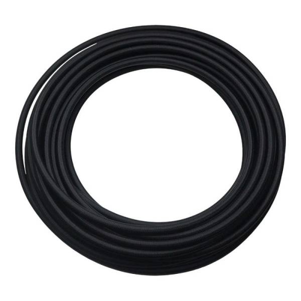 DeatschWerks - DeatschWerks 8AN Black Nylon Braided CPE Hose - 50ft - 6-02-0816-50