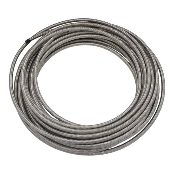 DeatschWerks - DeatschWerks 6AN Stainless Steel Double Braided PTFE Hose - 50ft - 6-02-0861-50