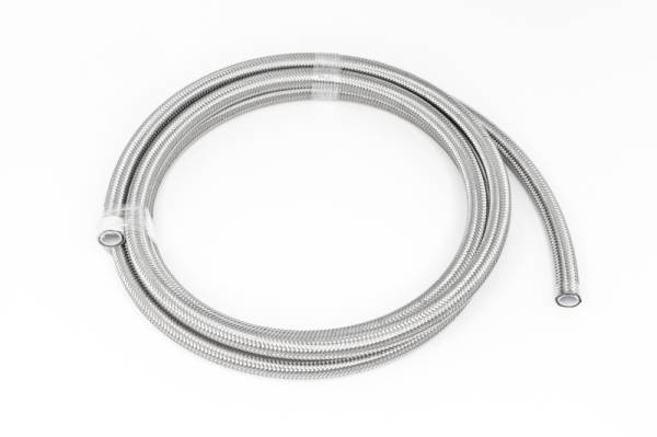 DeatschWerks - DeatschWerks 8AN SS Double Braided PTFE Hose 10 Feet - 6-02-0862-10