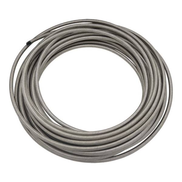DeatschWerks - DeatschWerks 8AN Stainless Steel Double Braided PTFE Hose - 50ft - 6-02-0862-50