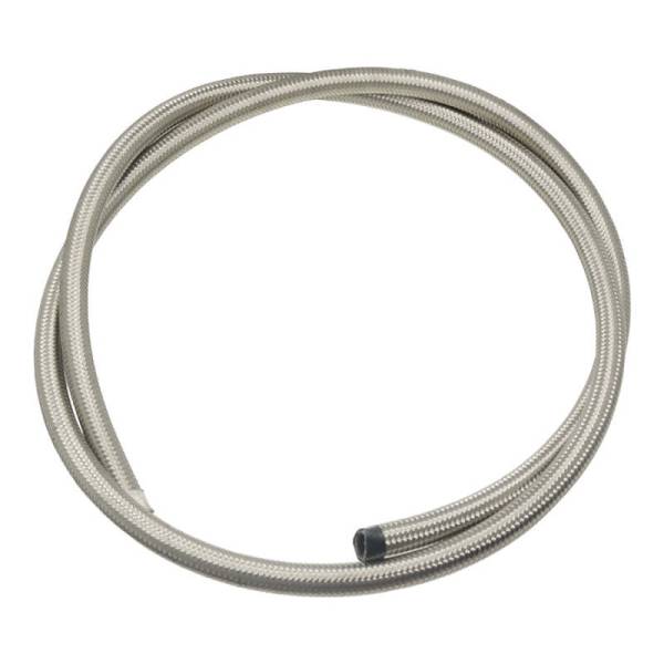 DeatschWerks - DeatschWerks 8AN Stainless Steel Double Braided PTFE Hose - 6ft - 6-02-0862-6