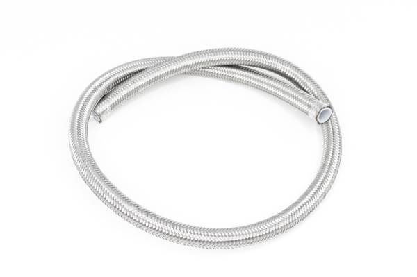 DeatschWerks - DeatschWerks 10AN SS Double Braided PTFE Hose 3 Feet - 6-02-0863-3
