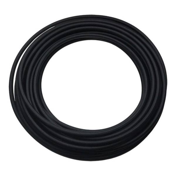 DeatschWerks - DeatschWerks 8AN Black Nylon Braided PTFE Hose - 50ft - 6-02-0865-50