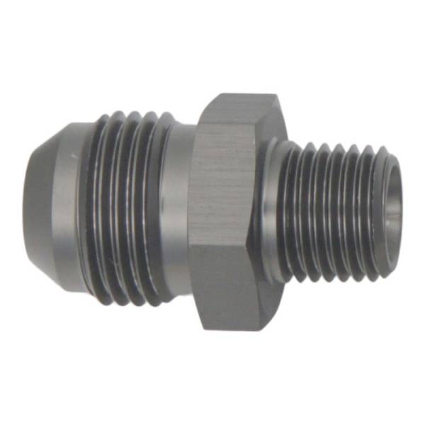 DeatschWerks - DeatschWerks 8AN Male Flare To 1/4in. Male NPT Adapter - 6-02-0904