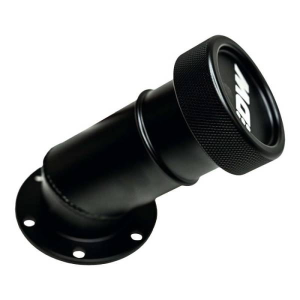 DeatschWerks - DeatschWerks Angled Filler Neck w/Cap - Matte Black - 6-03-FST-ANGLE