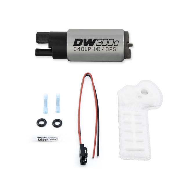 DeatschWerks - DeatschWerks 340lph DW300C Compact Fuel Pump 17-20 Honda Civic Type R (w/o Mounting Clips) - 9-307-1059