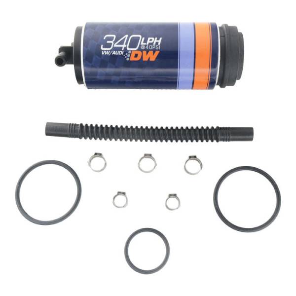 DeatschWerks - Deatschwerks DW340V Series 340lph In-Tank Fuel Pump w/ Install Kit For VW and Audi 1.8T FWD - 9-355-1025