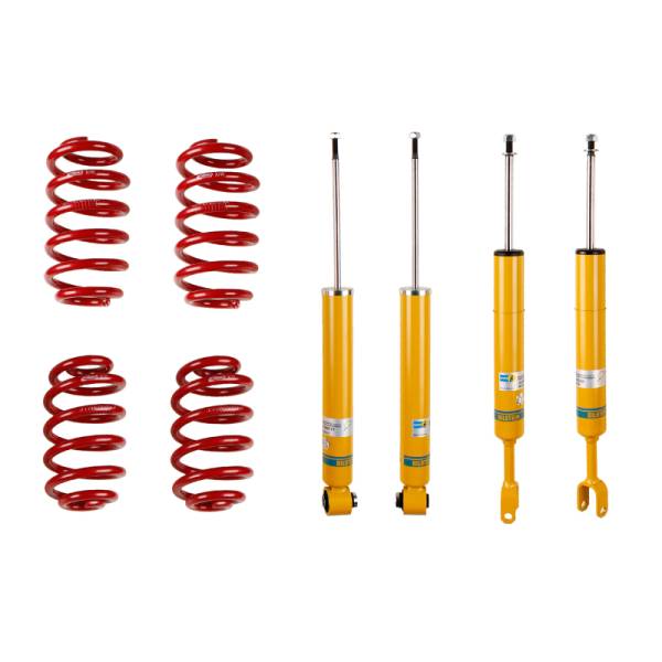 Bilstein - Bilstein B12 2002 Audi A4 Base Front and Rear Suspension Kit - 46-183378