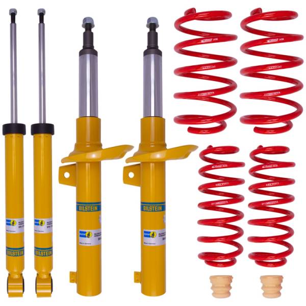 Bilstein - Bilstein B12 2006 Audi A3 Ambiente Front and Rear Suspension Kit - 46-183422