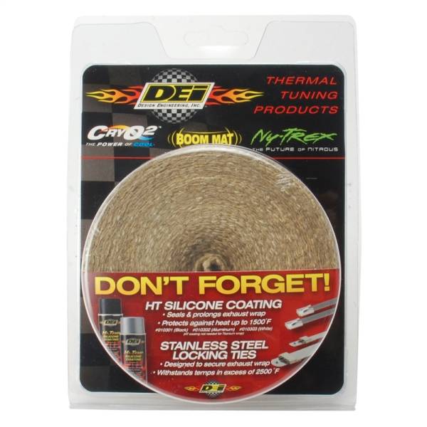 DEI - DEI Exhaust Wrap 2in x 25ft - Tan - 10137