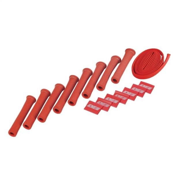 DEI - DEI Protect-A-Boot and Wire Kit 8 Cylinder - Red - 10722