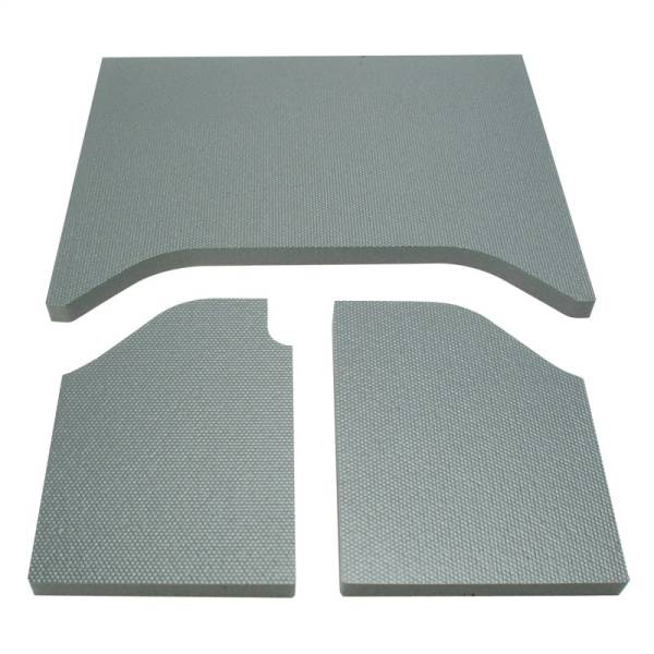 DEI - DEI 07-10 Jeep Wrangler JK 2-Door Boom Mat Headliner - 3 Piece - Gray - 50134