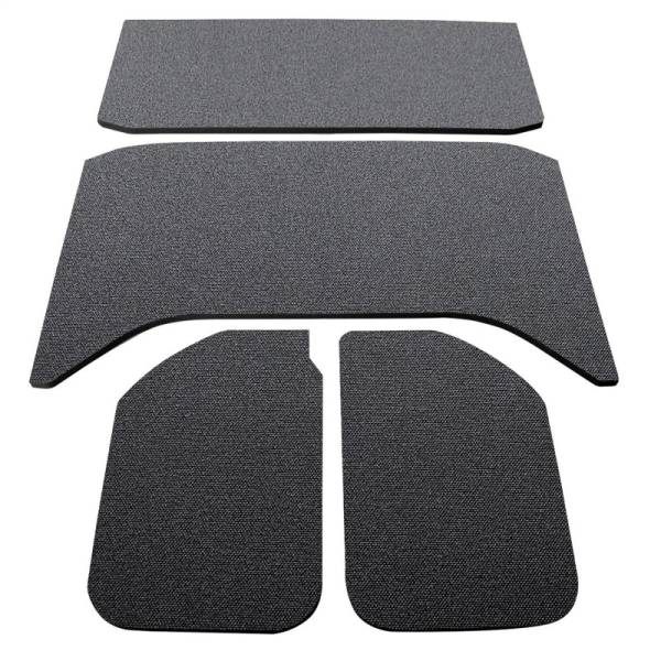 DEI - DEI 11-18 Jeep Wrangler JK 4-Door Boom Mat Headliner - 4 Piece - Black - 50137