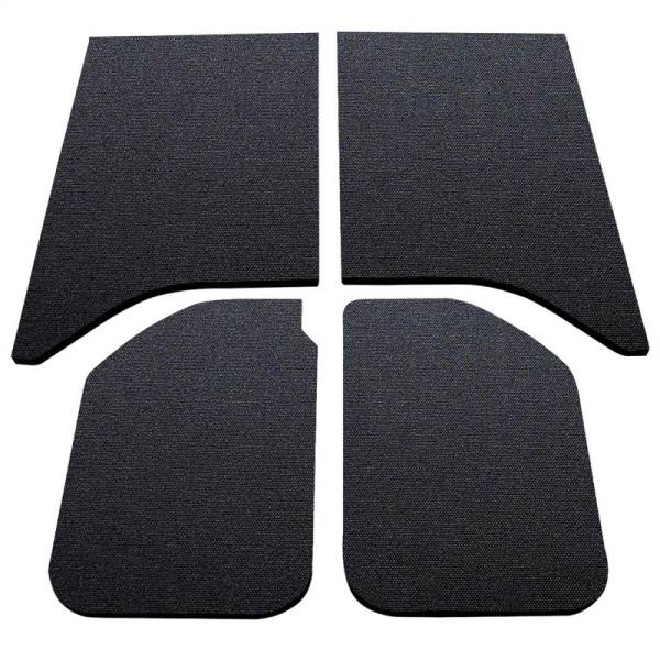DEI - DEI 11-18 Jeep Wrangler JK 2-Door Boom Mat Headliner - 4 Piece - Black - 50138