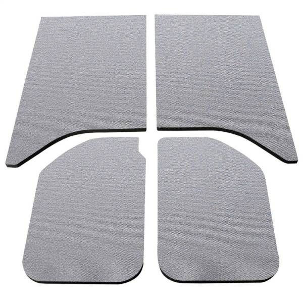 DEI - DEI 11-18 Jeep Wrangler JK 2-Door Boom Mat Headliner - 4 Piece - Gray - 50140