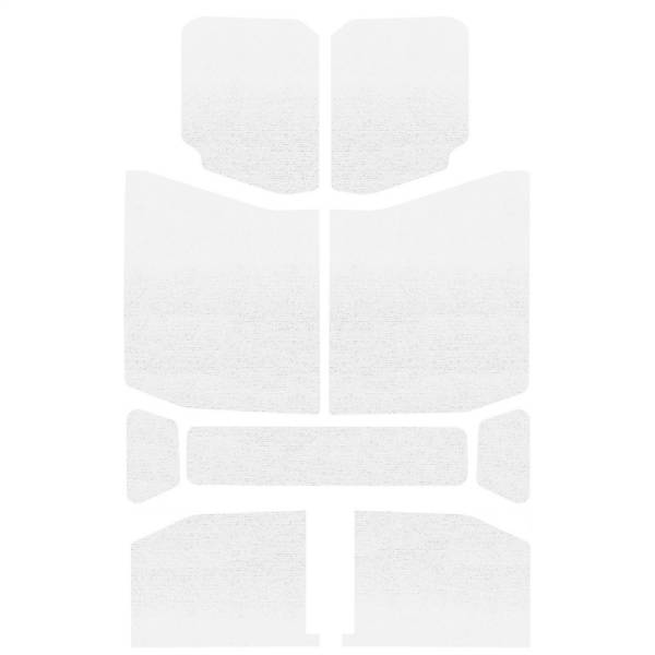 DEI - DEI 18-23 Jeep Wrangler JL 4-Door Boom Mat Headliner - 9 Piece - White - 50170