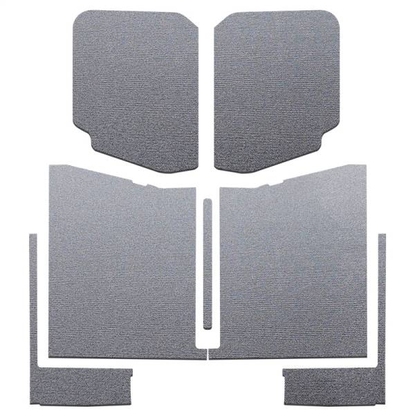 DEI - DEI 20-22 Jeep Gladiator JT 4-Door Boom Mat Complete Headliner Kit - 7 Piece - Gray - 50184