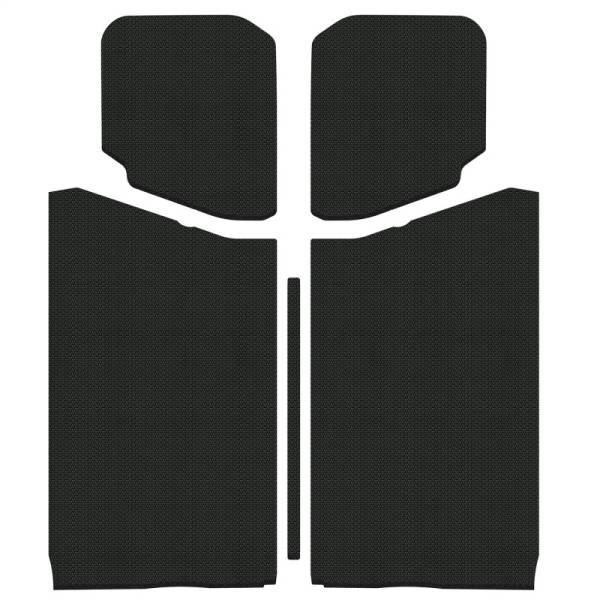 DEI - DEI 18-23 Jeep Wrangler JL 2-Door Boom Mat Headliner - 5 Piece - Black - 50188