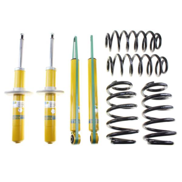 Bilstein - Bilstein B12 2010 Audi S5 Cabriolet Front and Rear Suspension Kit - 46-189776