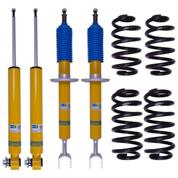 Bilstein - Bilstein B12 2006 Audi A6 Base Front and Rear Suspension Kit - 46-189844