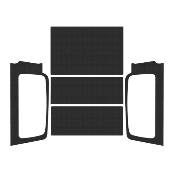 DEI - DEI 04-06 Jeep Wrangler LJ Unliminted Headliner Complete Kit - Black - 50601