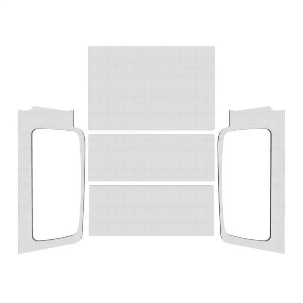 DEI - DEI 04-06 Jeep Wrangler LJ Unliminted Headliner Complete Kit - White - 50602
