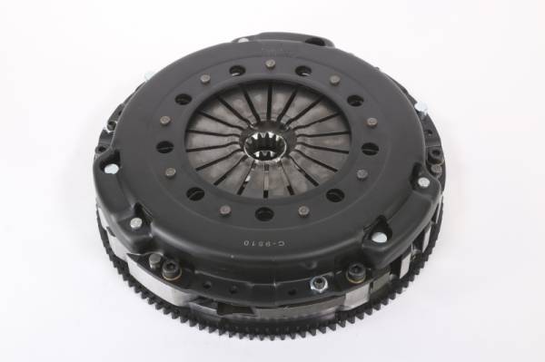 DKM Clutch - DKM Clutch BMW E9X 335i MS Organic Twin Disc Clutch Kit w/Flywheel (660 ft/lbs Torque) - MS-006-075
