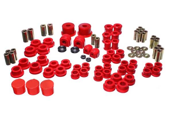 Energy Suspension - Energy Suspension 2016 Mazda Miata (ND) Red Hyper-flex Master Bushing Set - 11.18105R