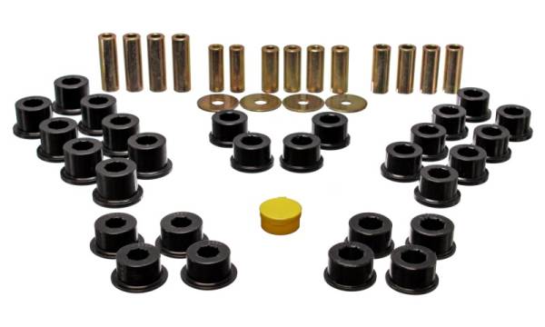 Energy Suspension - Energy Suspension 90-97 Mazda Miata Black Rear Control Arm Bushing Set - 11.3106G