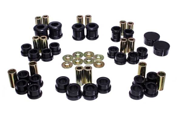 Energy Suspension - Energy Suspension 2016 Mazda Miata Black Rear Control Arm Bushing Set - 11.3112G