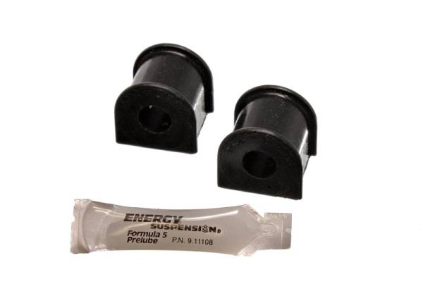 Energy Suspension - Energy Suspension 79-85 Mazda RX7 Black 14mm Rear Sway Bar Bushings - 11.5106G