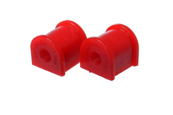 Energy Suspension - Energy Suspension 06-14 Mazda Miata Red Rear Sway Bar Bushing Set - 11.5115R