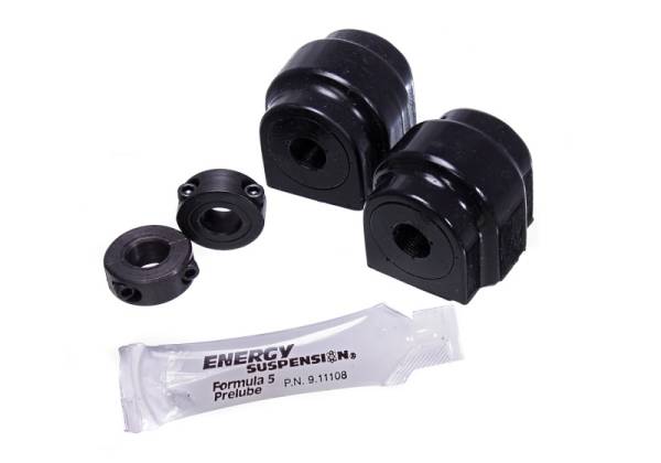 Energy Suspension - Energy Suspension 2016 Mazda Miata Black 11mm Rear Sway Bar Bushing Set - 11.5117G