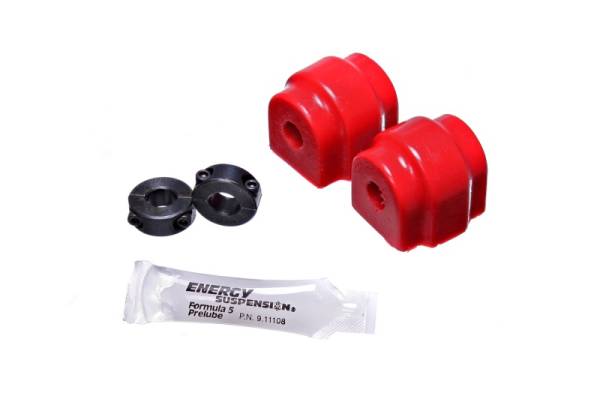 Energy Suspension - Energy Suspension 2016 Mazda Miata Red 11mm Rear Sway Bar Bushing Set - 11.5117R