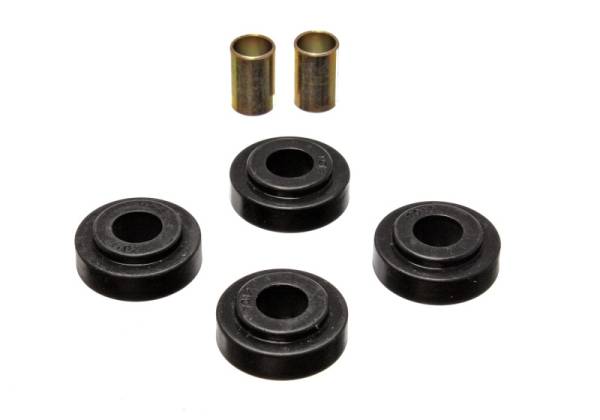 Energy Suspension - Energy Suspension 79-85 Mazda RX7 Black Front Strut Rod Bushing Set - 11.7101G
